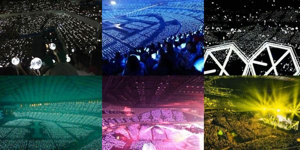 Официальные цвета фандомов: история и значение в K-pop культуре