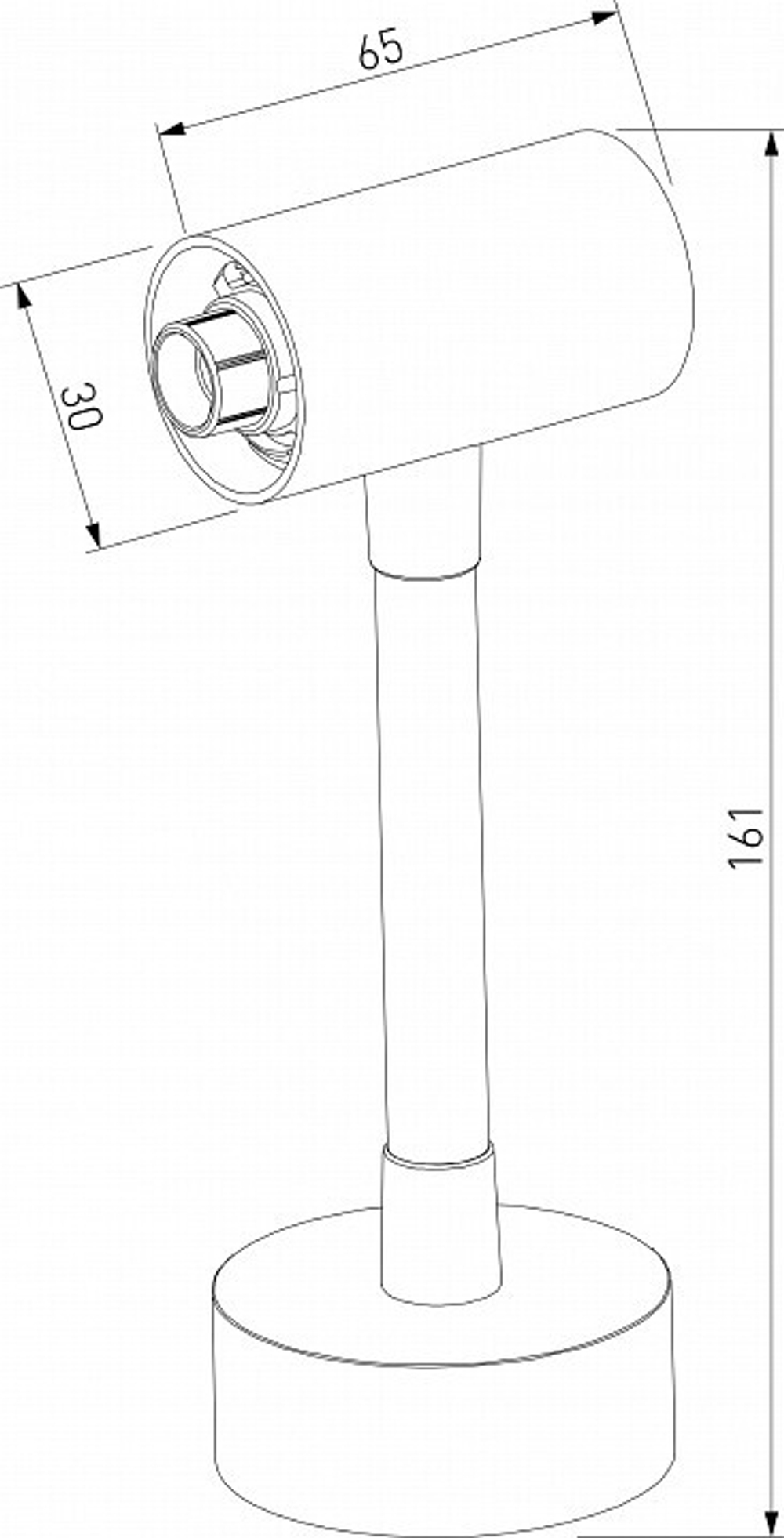Основание на штанге Elektrostandard Module System a066190