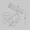 Трековый светильник Фокус / Focus Led Exility 4000K 12Вт 36° Technical tr032-2-12w4k-m-bw