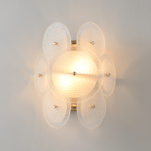 Настенный светильник Crystal Lux DANDELION AP2 GOLD