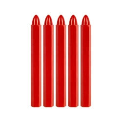Мелки маркировочные КОБАЛЬТ восковые. красные.120 мм. 6 ШТ.
