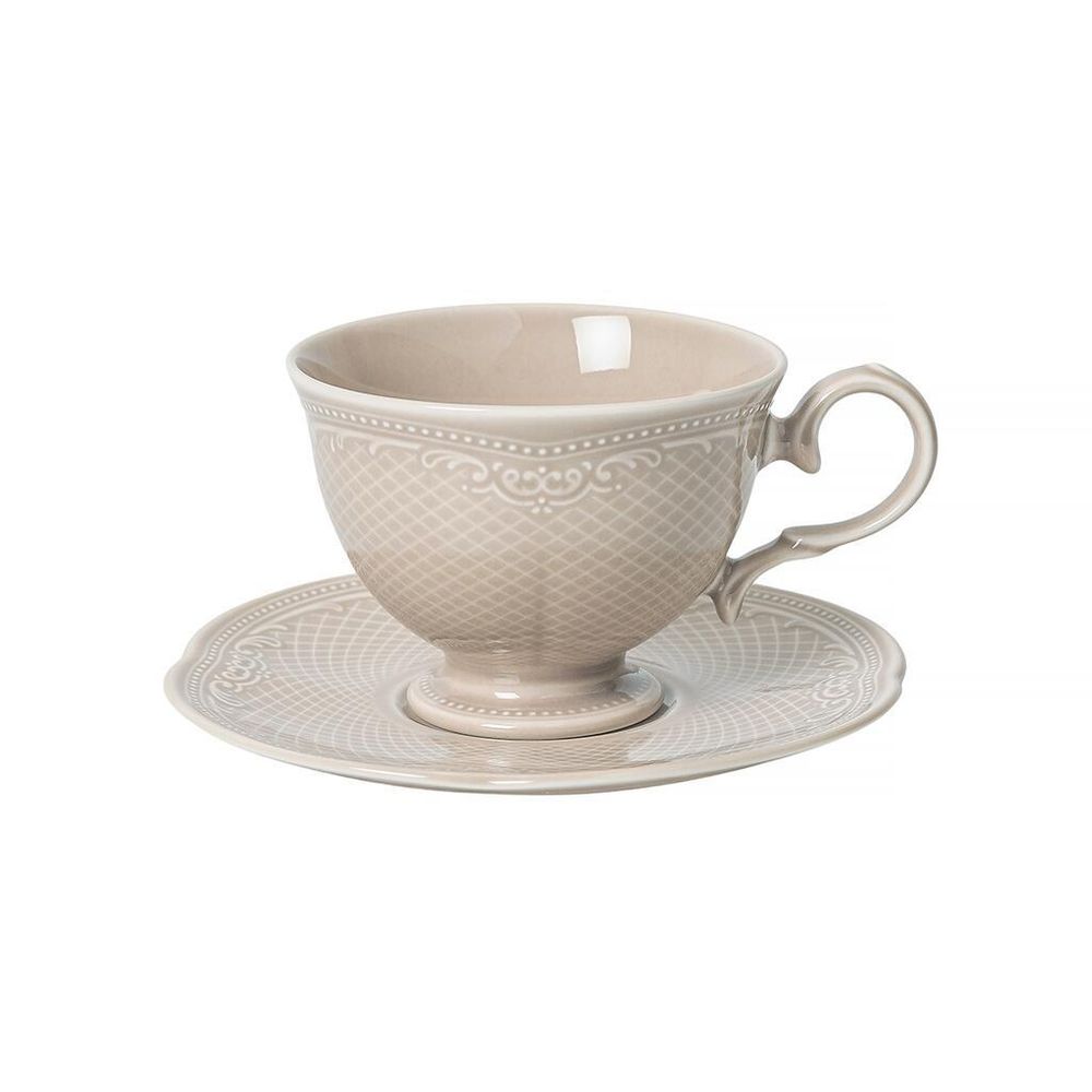 Чайная пара 285 мл d 10,2 см h7,8 см Aristocrat Peach Tea Noble [6]