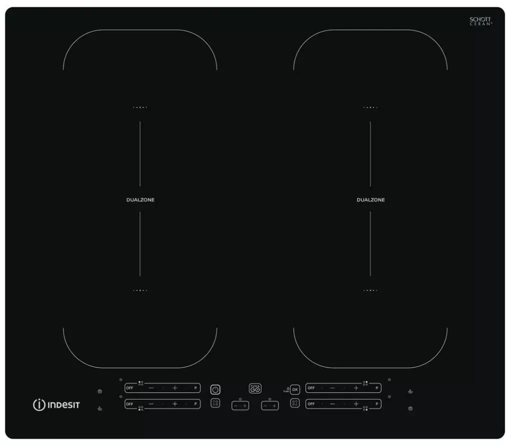 Встраиваемая индукционная варочная панель Indesit IB 88B60 NE