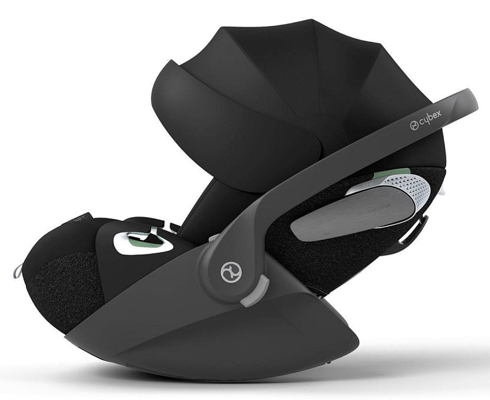 Коляска 3 в 1 Cybex Priam IV Matt Black complete и автокресло Cloud T i-Size Sepia Black Off White