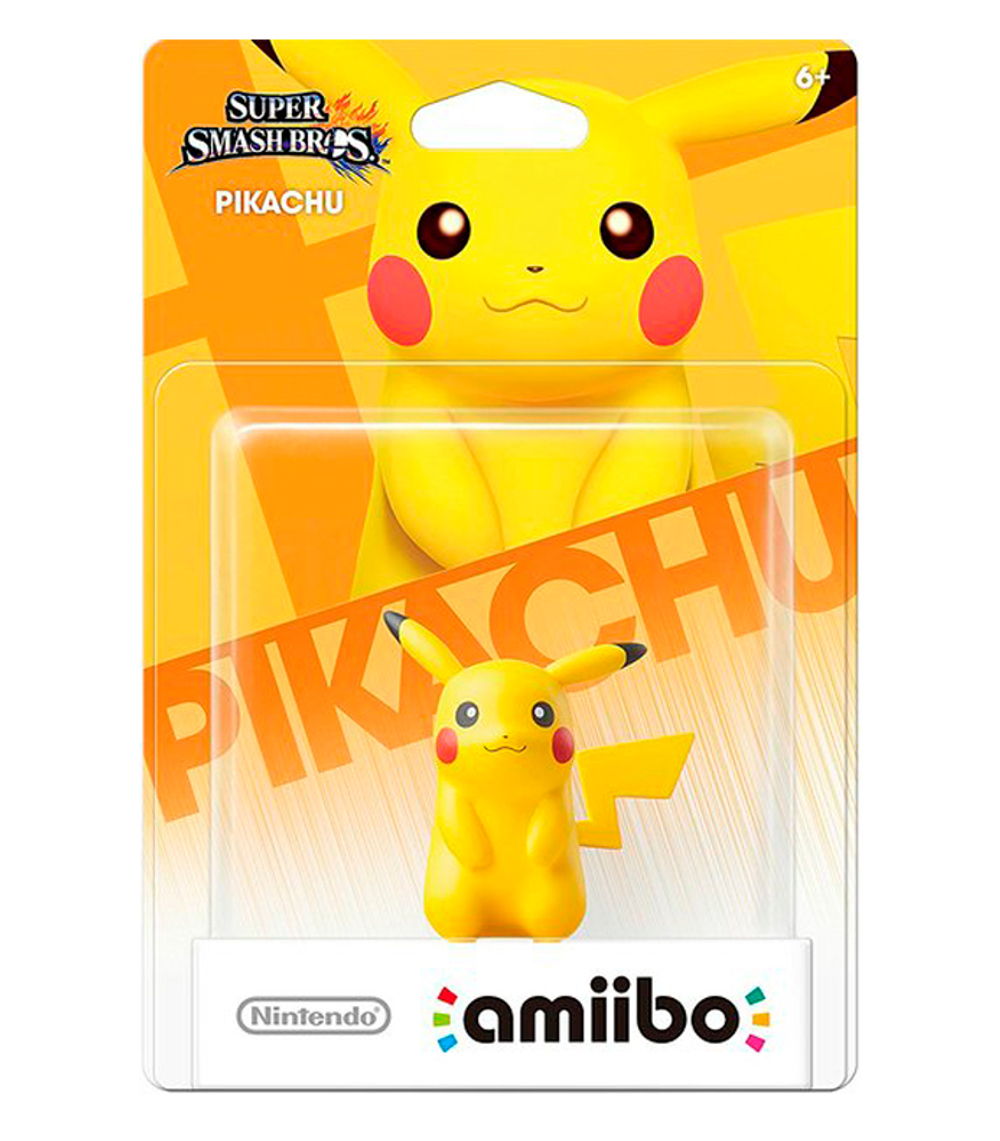 Фигурка Amiibo Пикачу / Pikachu (Super Smash Bros. Collection) №10