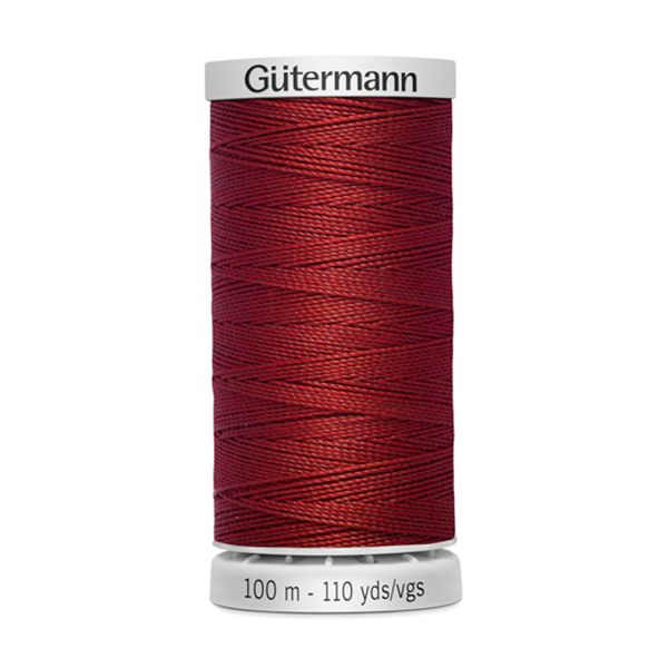 Нитки суперкрепкие Gutermann Extra Strong M782 №40 (100 метров), 5 кат. | 221 красно-терракотовый
