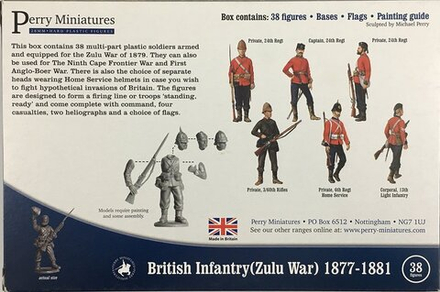 VLW20 British Infantry (Zulu War) 1877 - 1881