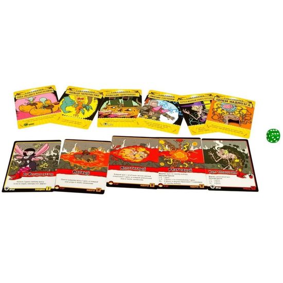 Настольная игра Эпичные схватки боевых магов: Битва на горе Черепламени