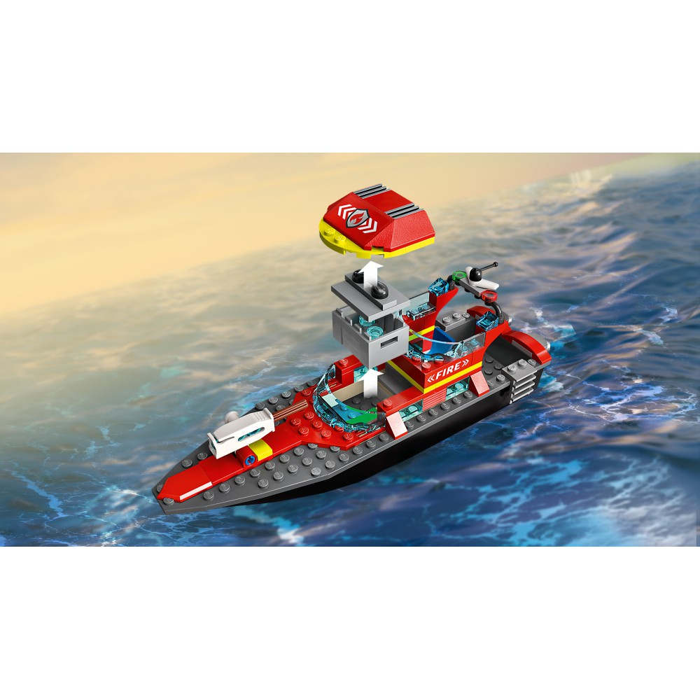 Конструктор LEGO City 2015 60373 Пожарный катер — фото 10