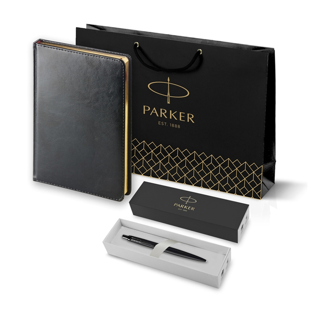 Подарочный набор - Parker Jotter XL, шариковая ручка + ежедневник