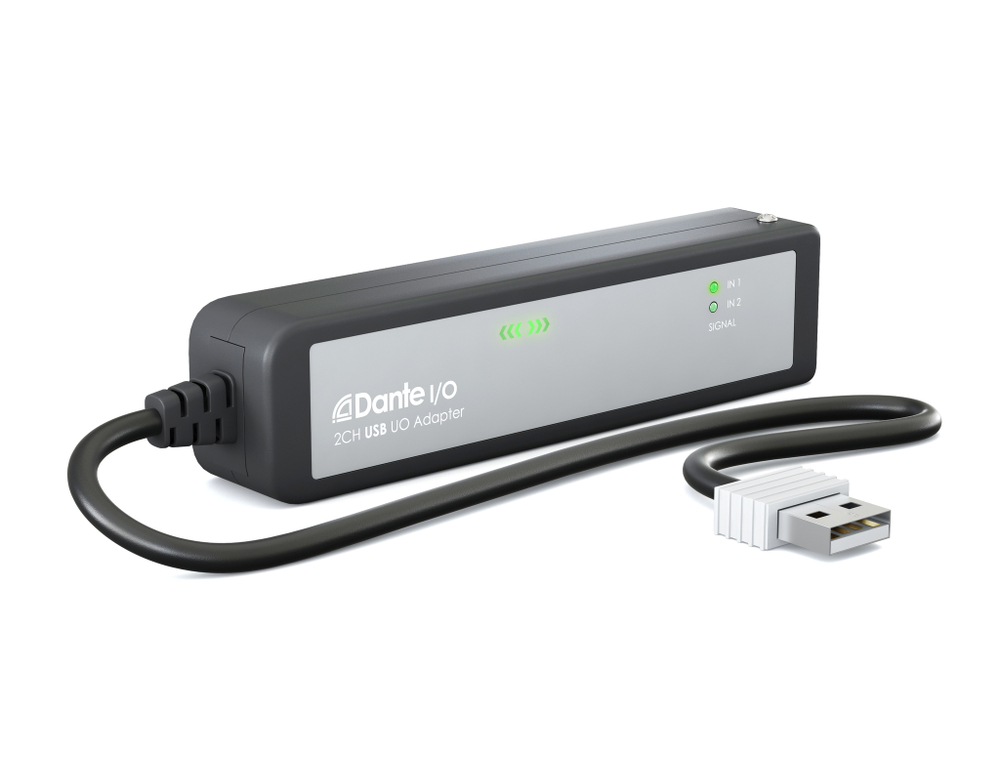 CVGAUDIO EASYCONN USB-D Двунаправленный конвертер двух каналов цифрового аудио сигнала через интерфейс USB в цифровую сеть DANTE