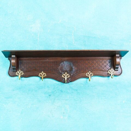 Антикварная вешалка в стиле Ар-Нуво