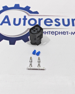 Разъем с проводом ЖНСК434432.045 Аналог AMP 1-967412-1