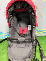 Коляска  BELLA (2 в 1) (RIKO BASIC) 10 серый-красный