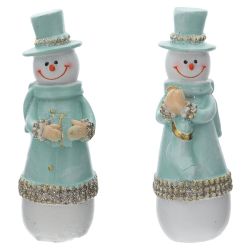 GAEM Фигурка декоративная "Снеговик", L4 W4 H11 см, 2в.