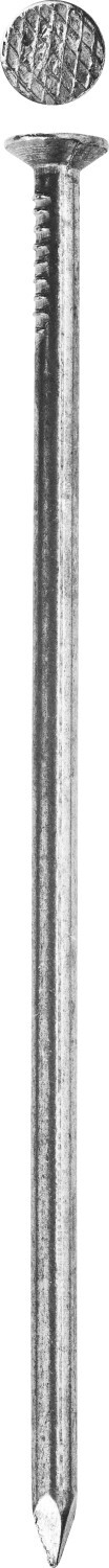 Гвозди строительные оцинкованные, ГОСТ 4028-63, 120 х 4.0 мм, 250 гр., ЗУБР