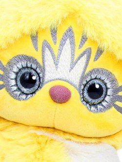 Мягкая игрушка Эйка (желтый) 25см