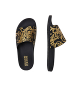 Шлепанцы Versace Jeans Couture - черный(76VA3SQ3ZS365)