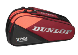 Сумка теннисная Dunlop D SAC CX PSA 12 RKT - black/red