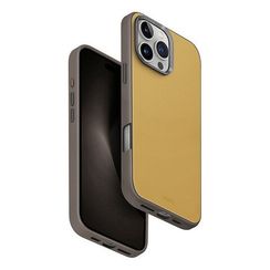 Чехол Uniq Lyden DS MagSafe для iPhone 16 Pro Canary Yellow/Flint Grey (IP6.3P(2024)-LDSCYELFGRY)