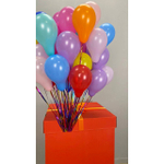 Box с разноцветными шарами