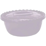 Миска круглая 5л с крышкой чайная роза