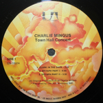 Charlie Mingus / Town Hall Concert (LP)