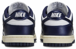 Кроссовки Nike Dunk Low "Midnight Navy And White" 2023 (Женская размерная сетка)