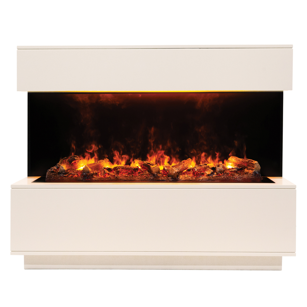 Каминокомплект Real Flame Modern CST1000 WT-P614 с очагом 3D Cassette 1000