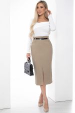 Юбка "Ярина" (капучино) Ю8849 LT Collection (Акция)