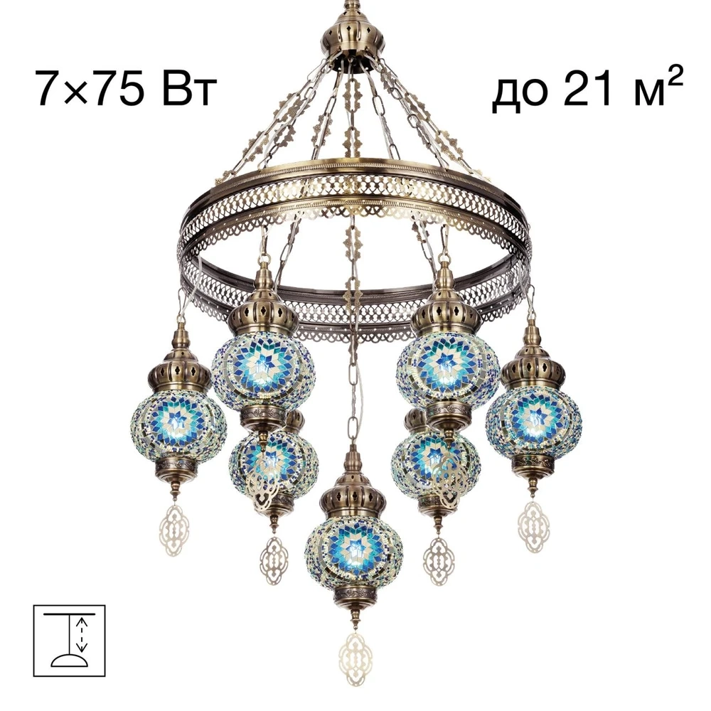 Подвесная люстра Citilux КАИР CL419166