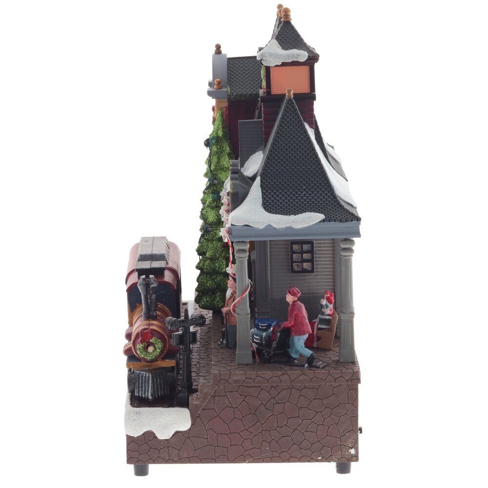 GAEM Фигурка декоративная "Рождество" (4 мелодии, подсвет, движ, 3xAA н/п, +USB), L32 W15,5 H28 см