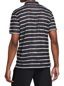 Мужское теннисное поло Nike Dri-Fit Graphic Polo M - black/white