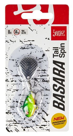 Тейл-спиннер Lucky John BASARA TAIL SPIN 14.0г 003 в блистере