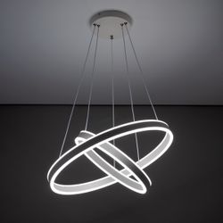 Citilux Дуэт CL719640 LED Люстра подвесная с пультом Белая