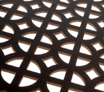 Экран для радиатора Стильный дом De Luxe Сусанна v532235 венге 600х600 мм