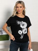 Блуза Фло (черная) Б15507-20М LT Collection