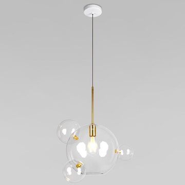 Подвесной светильник 1*Е27 2034-P4 прозрачный Bolle  LOFT IT