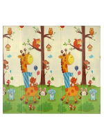 107235/Развивающий игровой коврик Elefantino, двусторонний, складной, размер 180*200*1 см