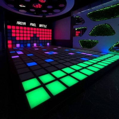 Интерактивный светодиодный пол "Арена Pixel battle"