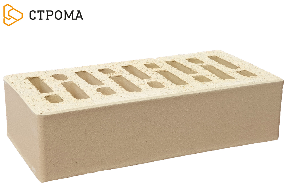 Кирпич лицевой СТРОМА Слоновая кость 1 НФ