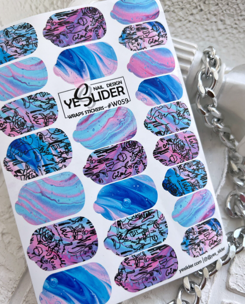 Пленка для педикюра W059