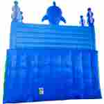 Коммерческий надувной батут с горкой «В гостях у моря 2» 9*5*5 м