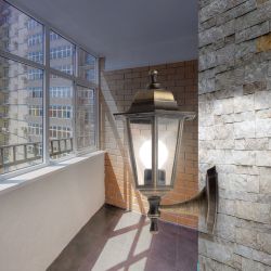 Садово-парковый светильник ЭРА НБУ 06-60-001 бронза 6 гранный настенный IP44 Е27 max60Вт