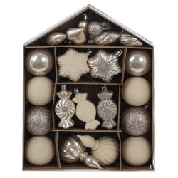 GAEM Набор из 32шт Украшение новогоднее "Шар", D 6 см, L24 W6 H32 см