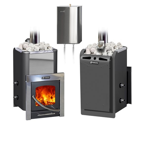 Дровяная печь для бани ЕРМАК 12-ПС Элит