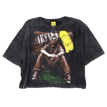 Футболка женская Nirvana Kurt Cobain (205)