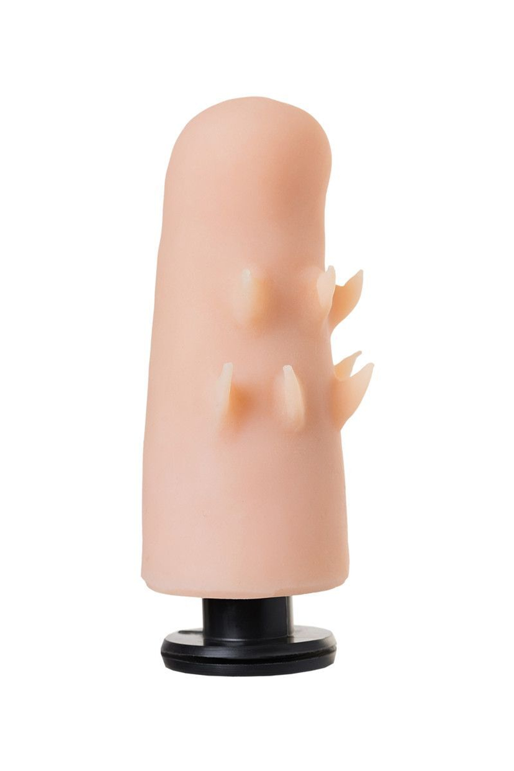 Страпон премиум класс (S) WOMAN MEDIUM с 3 насадками (Цвет: телесный с черным)