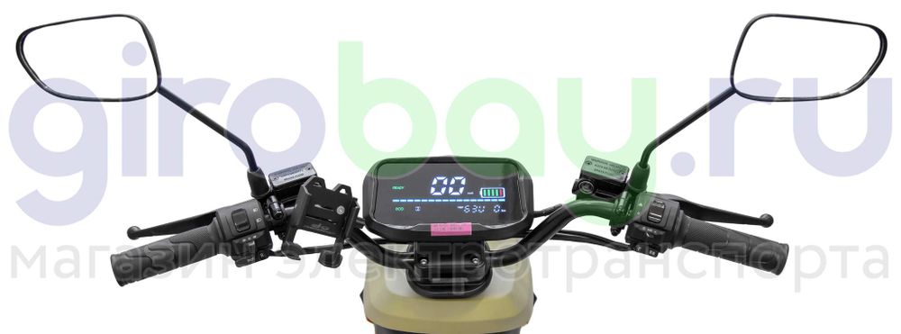 Электроскутер WENBOX U2 1500W (60V/45Ah) - Бежевый фото №9