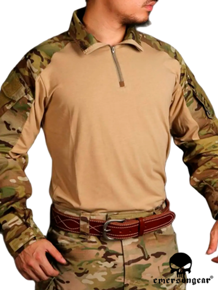 Тактическая рубашка EmersonGear Upgraded version G3 Combat Shirt (EM9501MC). Мультикам